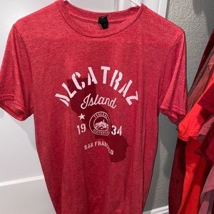 Alcatraz island tee shirt